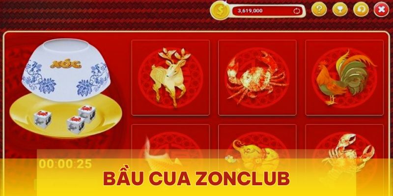 Bầu Cua Zonclub - 3 bí kíp chơi đỉnh cao từ cao thủ
