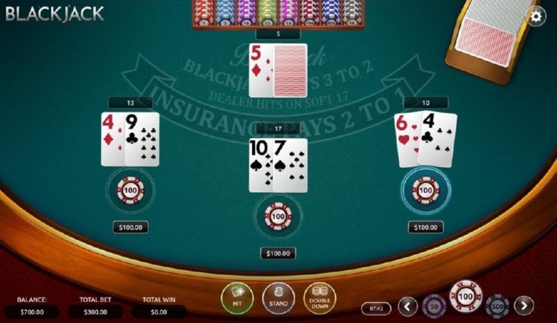 ZonClub cung cấp chế độ chơi blackjack miễn phí để người mới làm quen