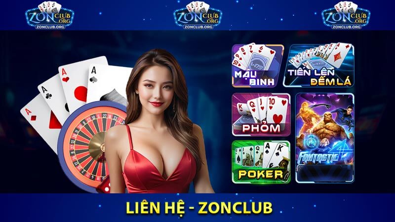 Liên hệ ZonClub qua các kênh trực tuyến thông minh