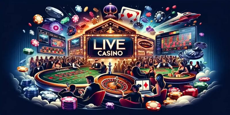 Sảnh live casino tại Zonclub