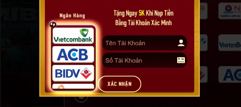 Rút tiền thưởng từ ZonClub về tài khoản ngân hàng cá nhân phổ biến nhất