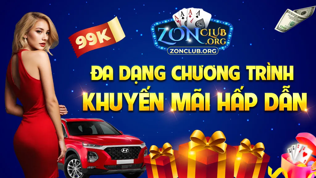 Khuyến mãi hấp dẫn tại Zonclub